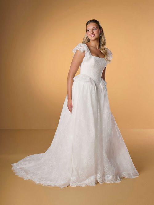 28259 Modest Wedding Dress