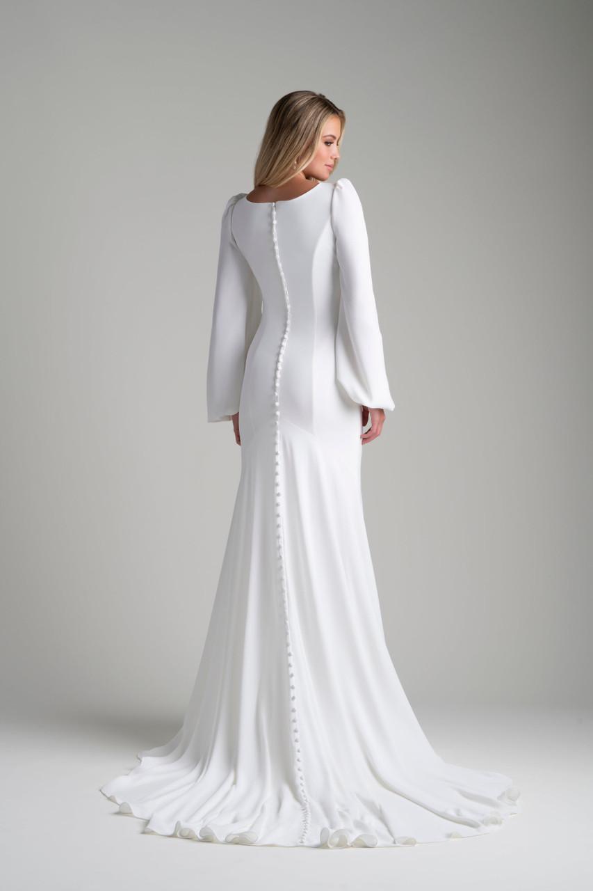 M757 Modest Wedding Dress