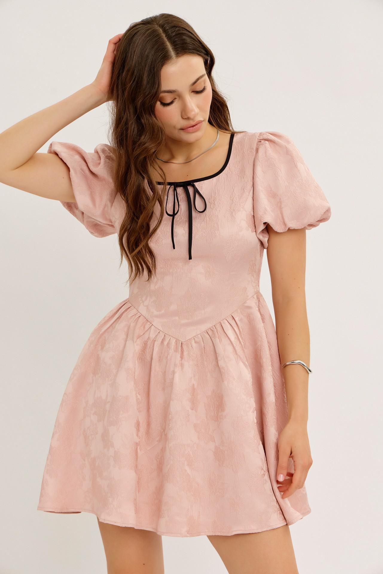 Annika Modest Mini in Dusty Pink