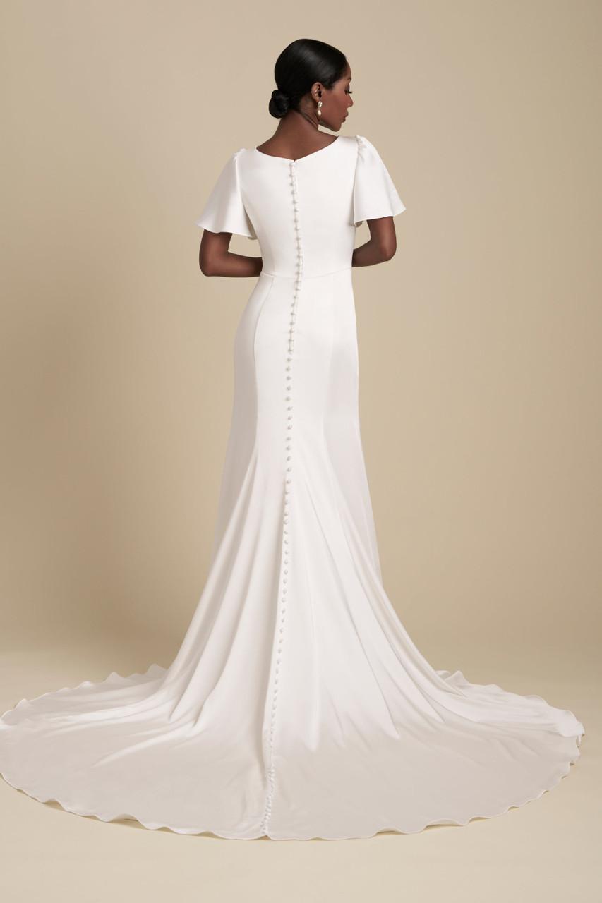 M775 Modest Wedding Dress