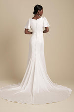 M775 Modest Wedding Dress