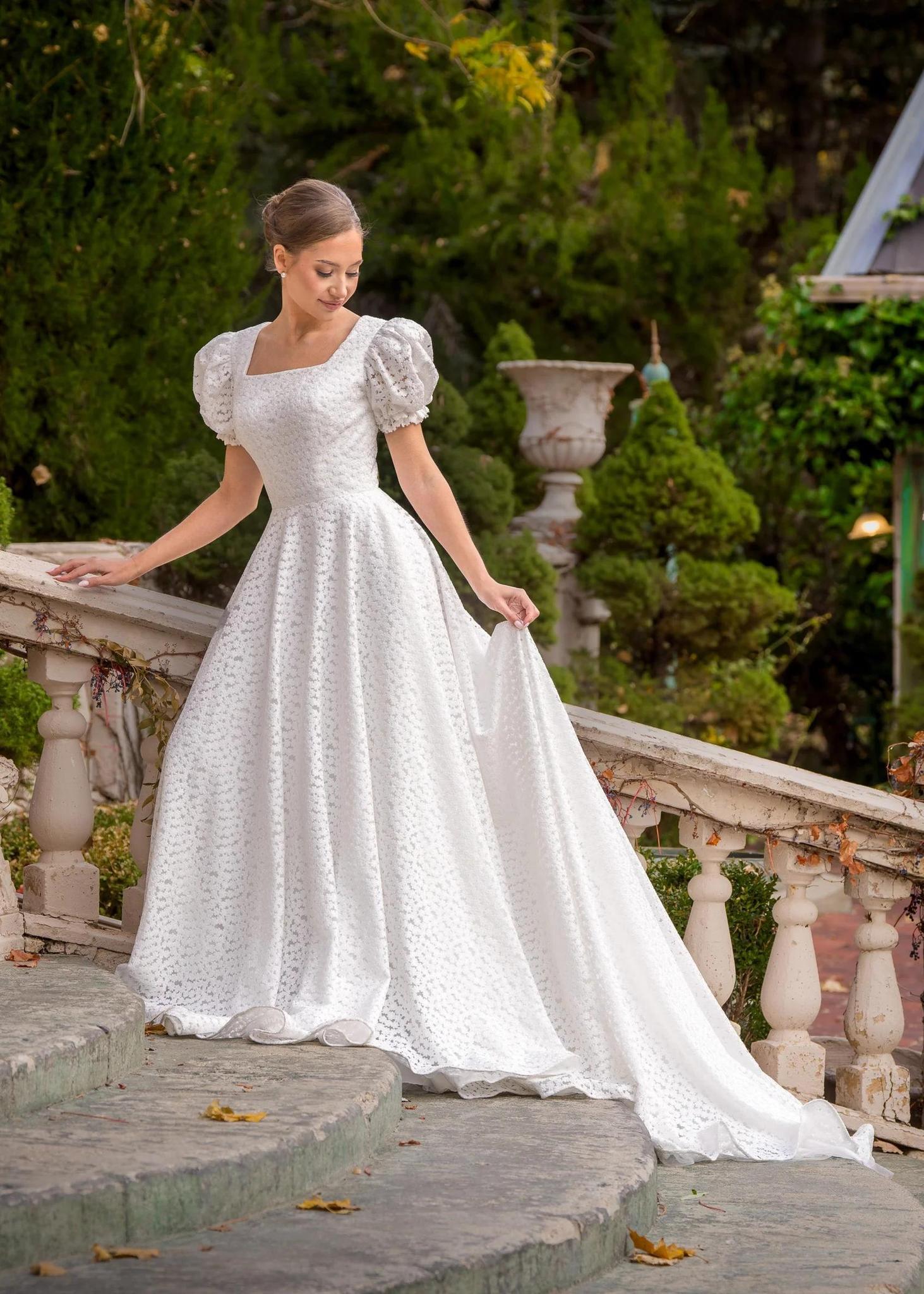 Lucy Modest Wedding Dress