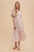 Francesca Modest Maxi in Sweet Pink Floral