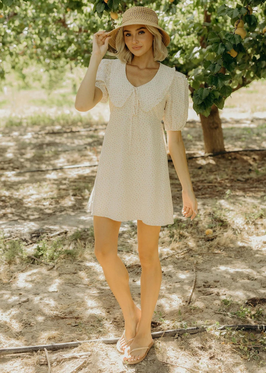 Lyla Modest Mini in Pixie Petals