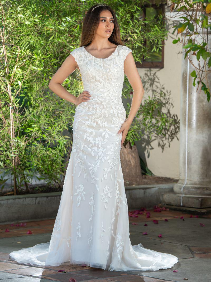 30184 Modest Wedding Dress