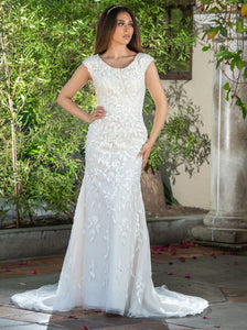 30184 Modest Wedding Dress
