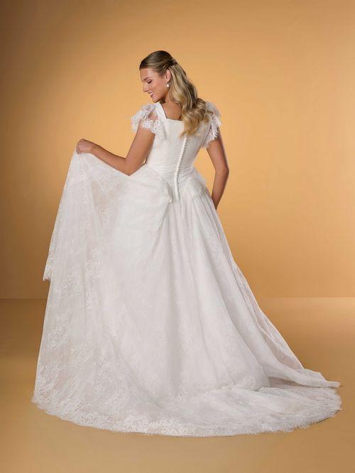28259 Modest Wedding Dress
