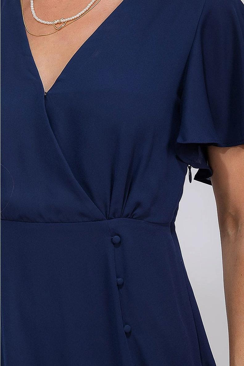 Ellen Modest Maxi in Navy