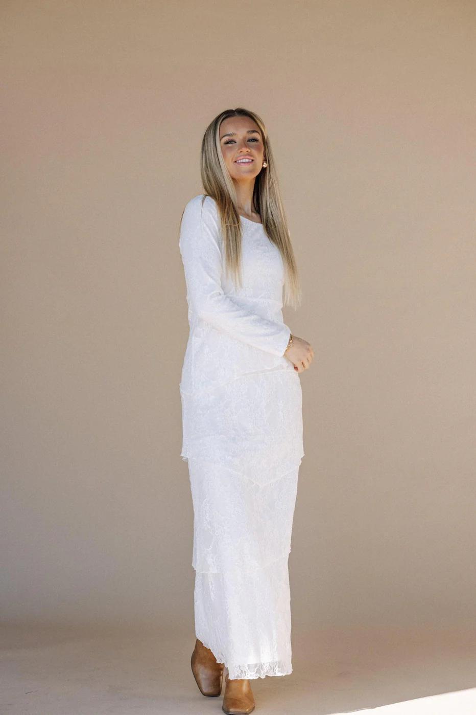 Brielle Modest Temple Dress