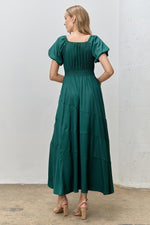 Darcy Modest Midi in Green