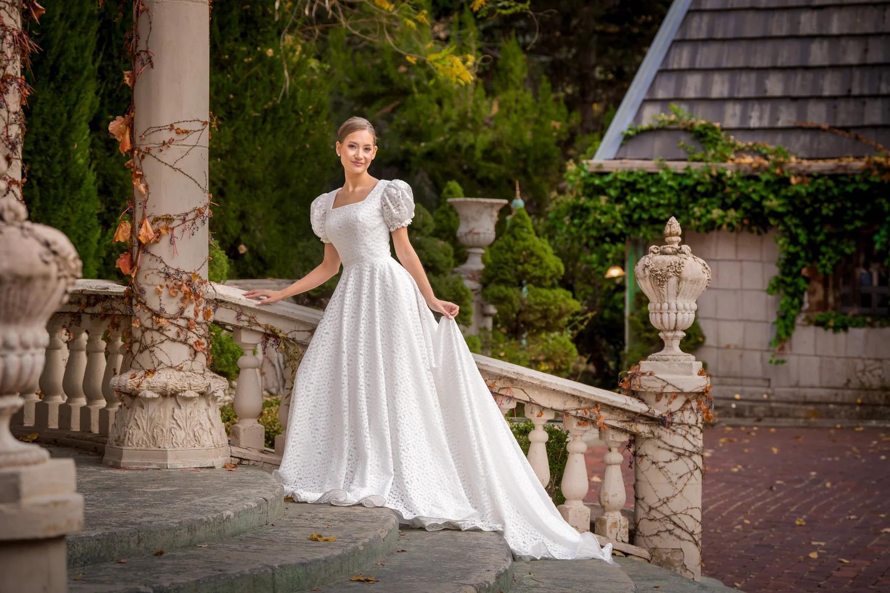Lucy Modest Wedding Dress