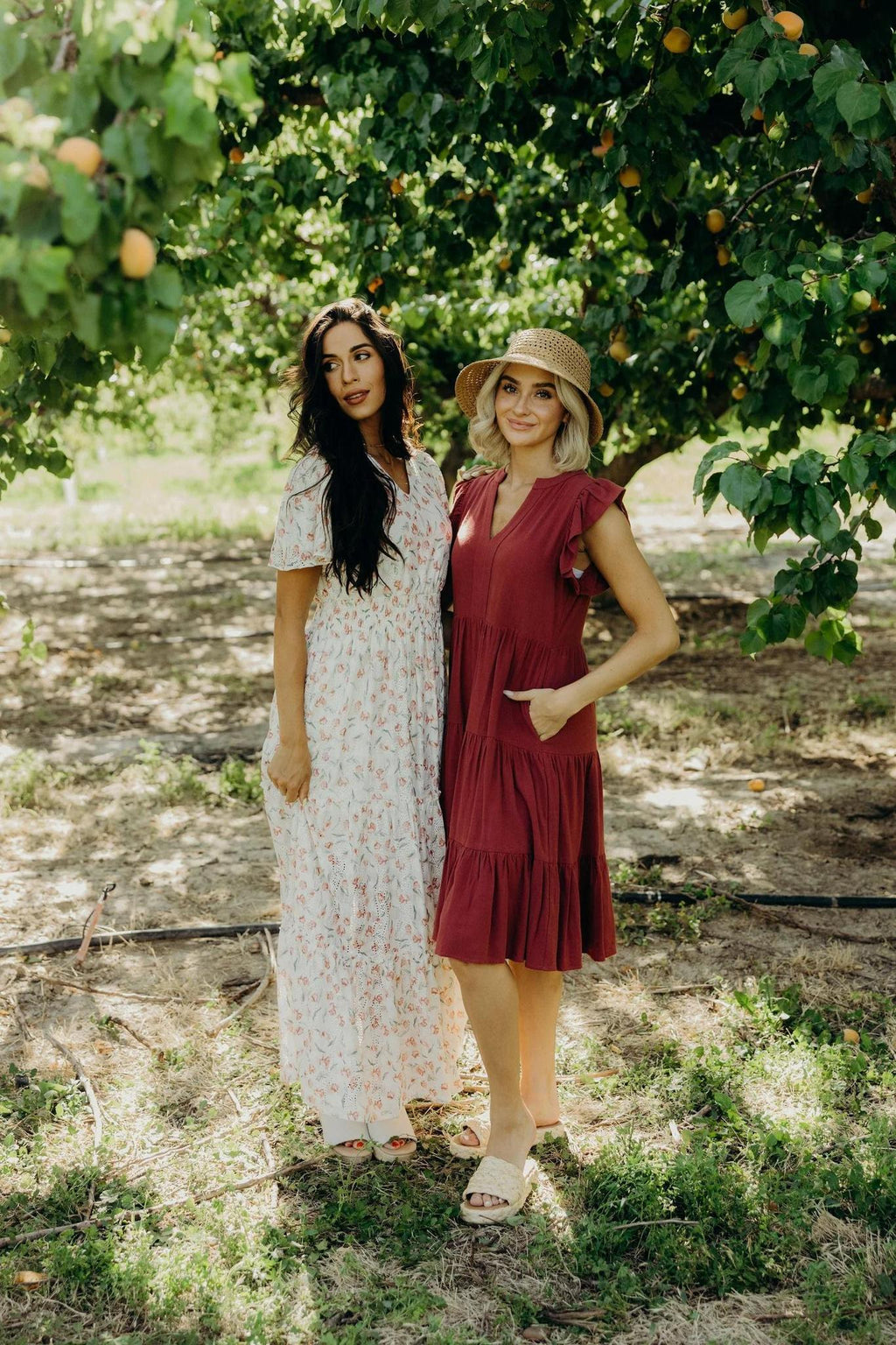Eden Modest Maxi in Strawberry Thicket