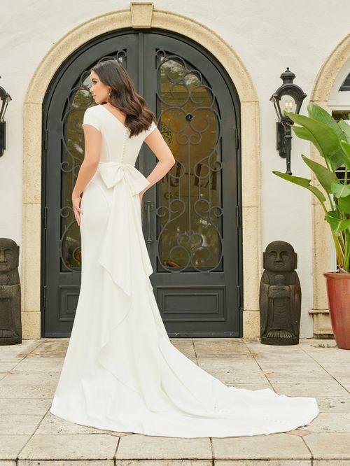 28202 Modest Wedding Dress