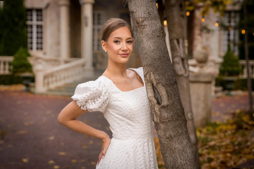 Lucy Modest Wedding Dress