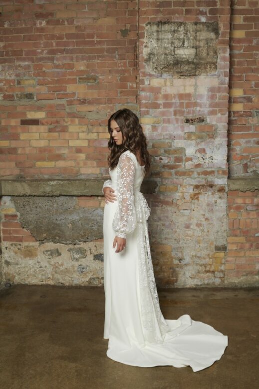 Atlas T2286Z Modest Wedding Dress – A Closet Full of Dresses