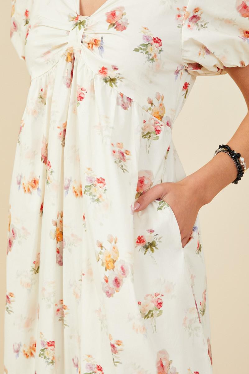 Maysilee Modest Midi in Cream