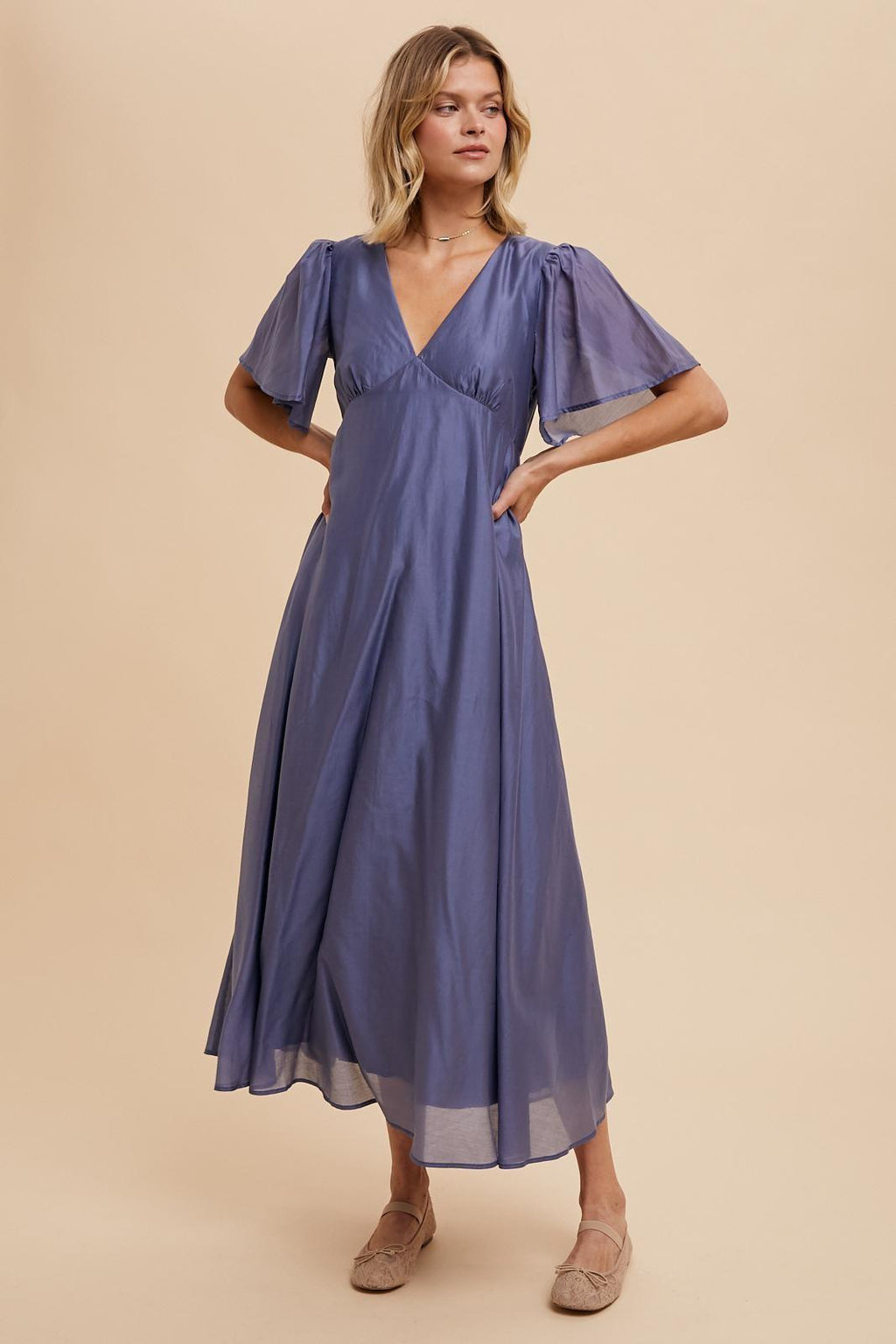 Zilla Modest Maxi in Elemental Blue