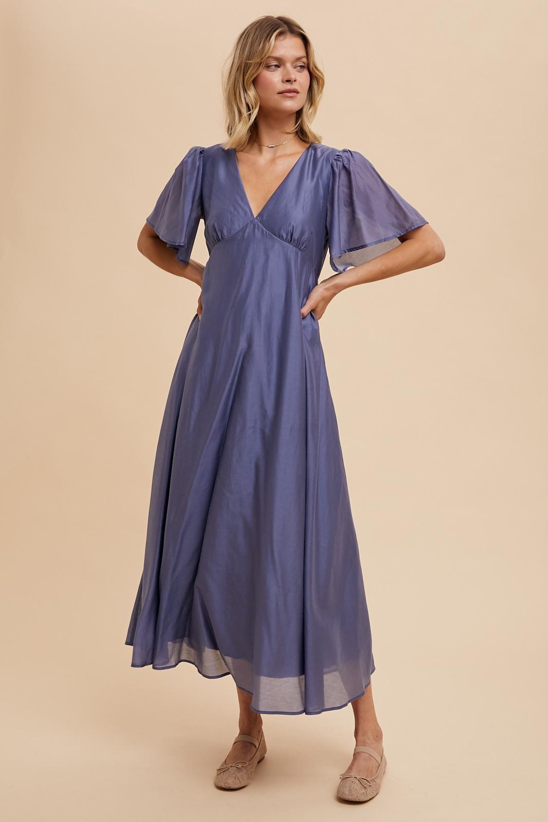 Zilla Modest Maxi in Elemental Blue