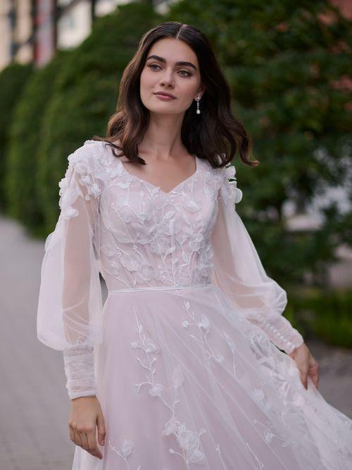 dress up ideas halloween 28215 Modest Wedding Dress Ivory size 4