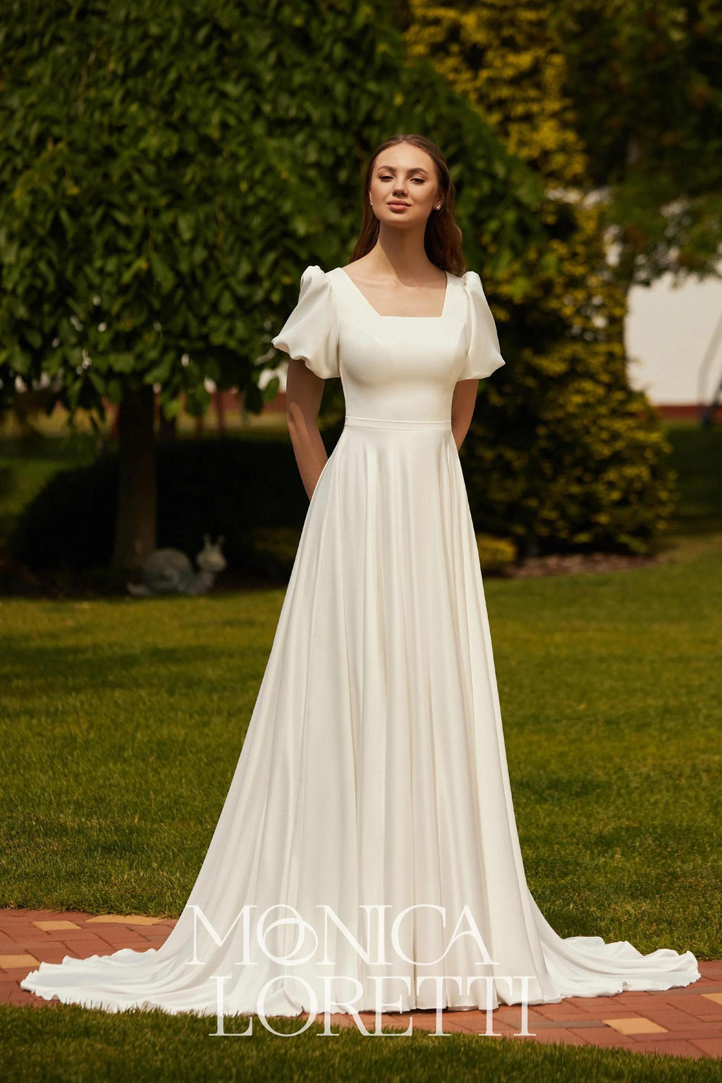 8343 Modest Wedding Dress