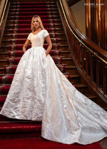 RB7027 Modest Wedding Dress