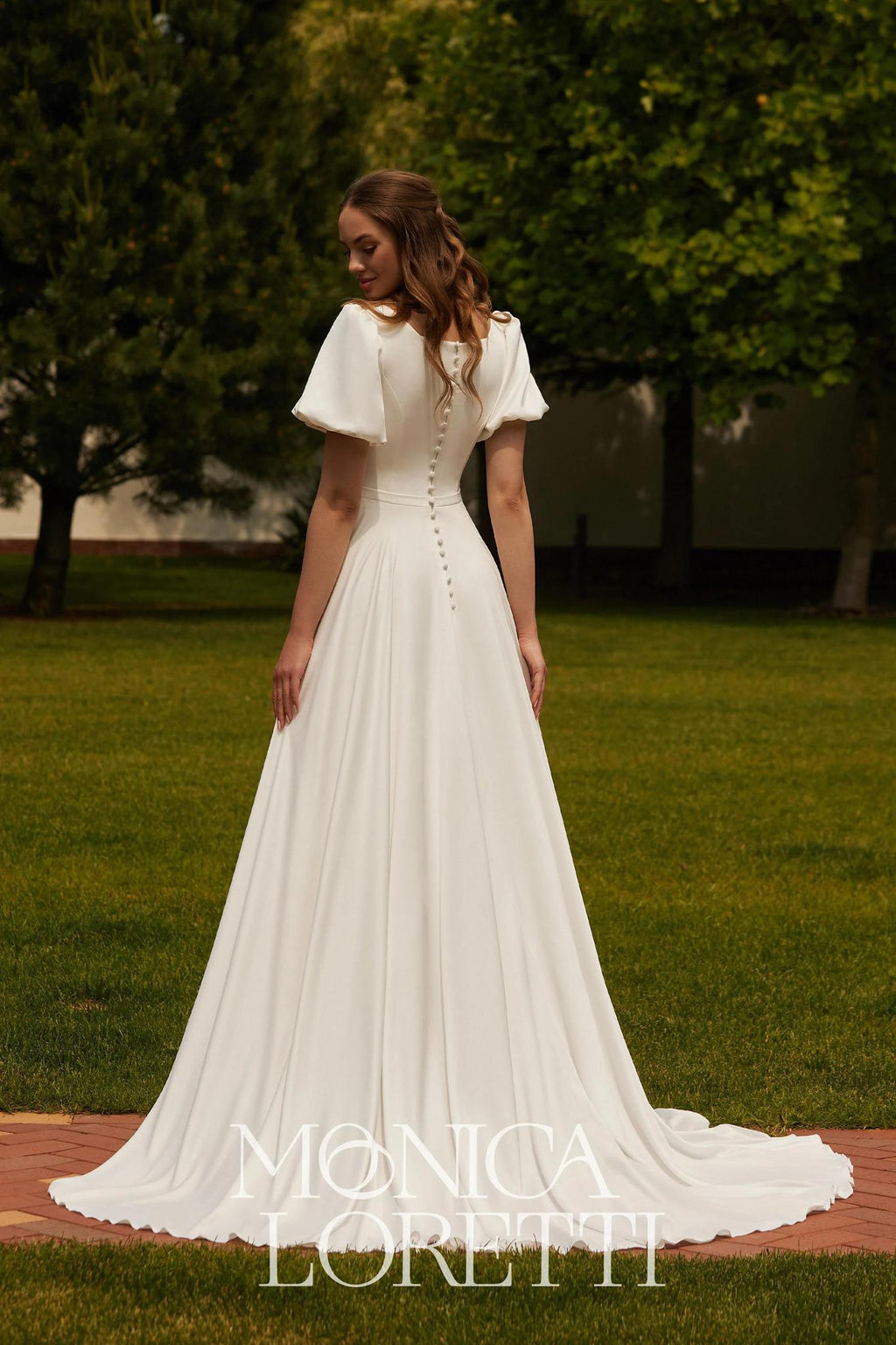 8343 Modest Wedding Dress