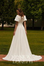 8343 Modest Wedding Dress