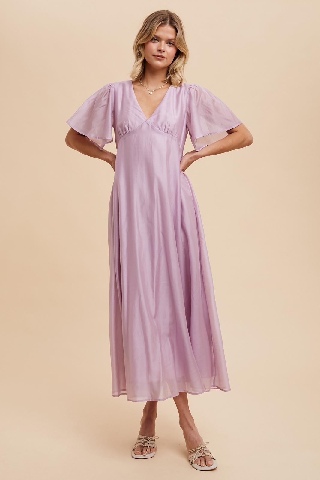 Zilla Modest Maxi in Lilac