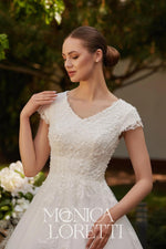 8347 Modest Wedding Dress