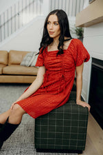 Saylor Modest Dress in Berrywood