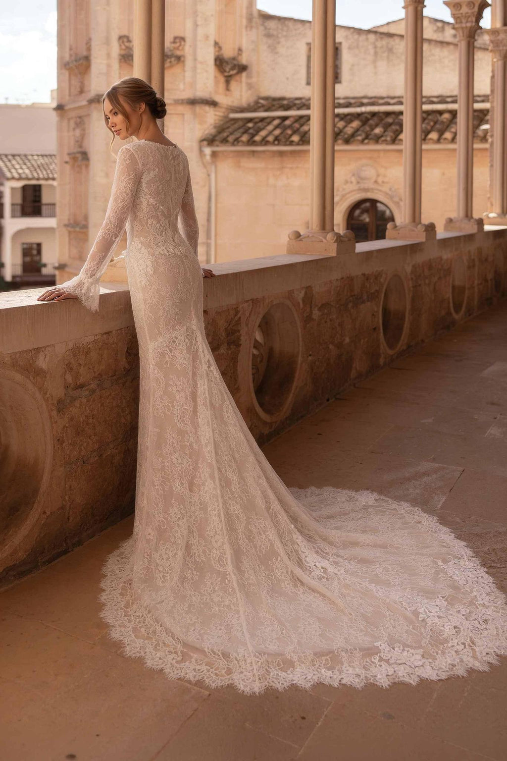 8437 Modest Wedding Dress