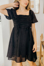 Saylor Modest Dress in Black