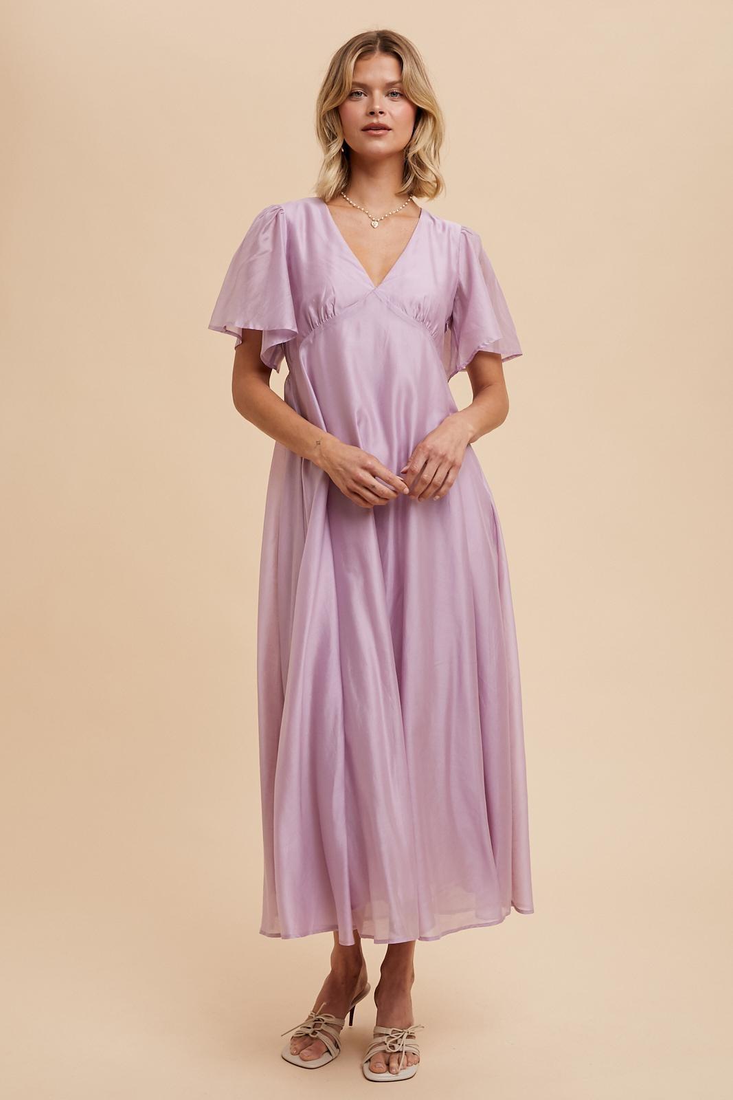 Zilla Modest Maxi in Lilac