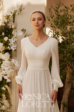 8351 Modest Wedding Dress