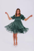Alexis Modest Dress in Emerald