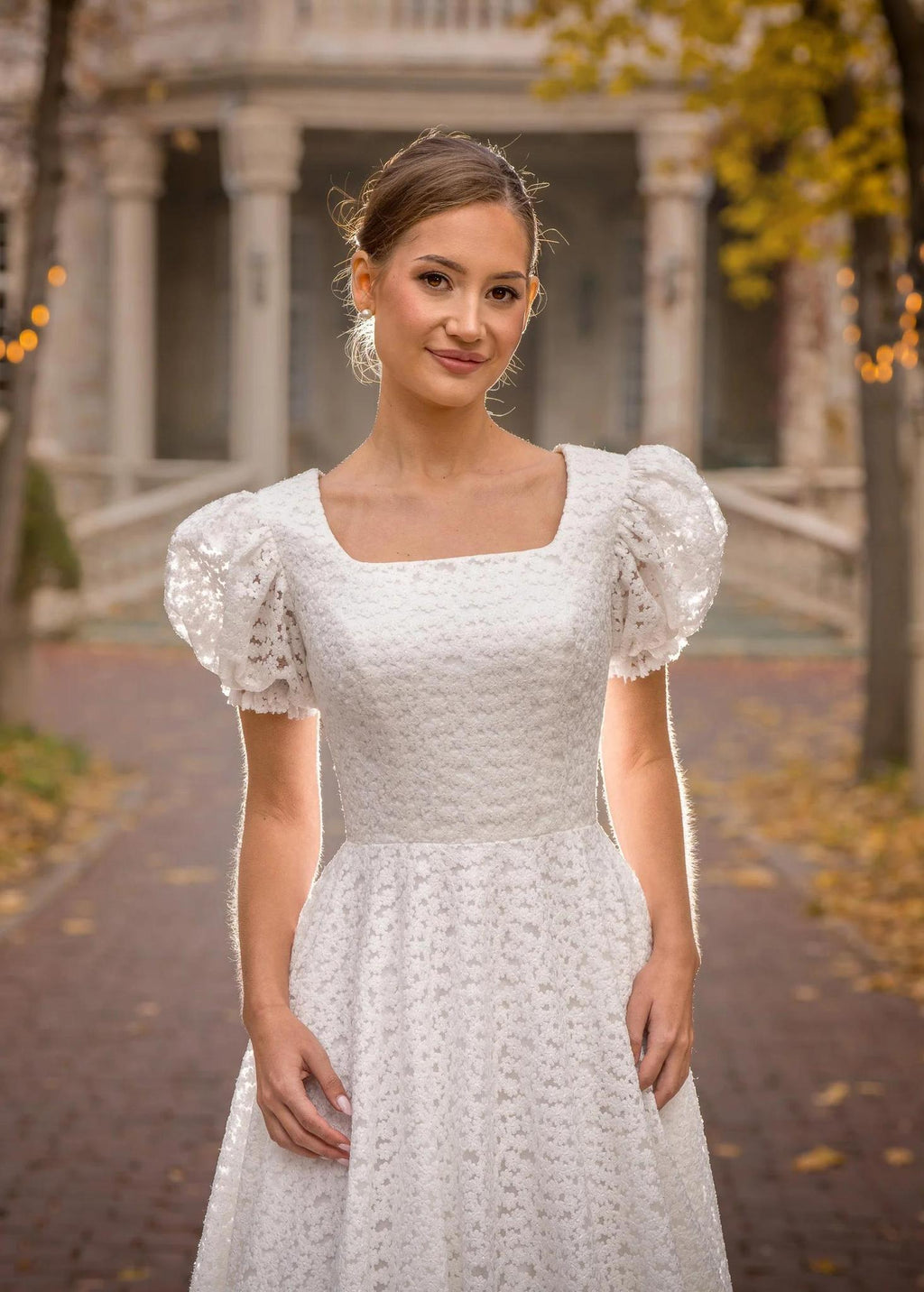 Lucy Modest Wedding Dress