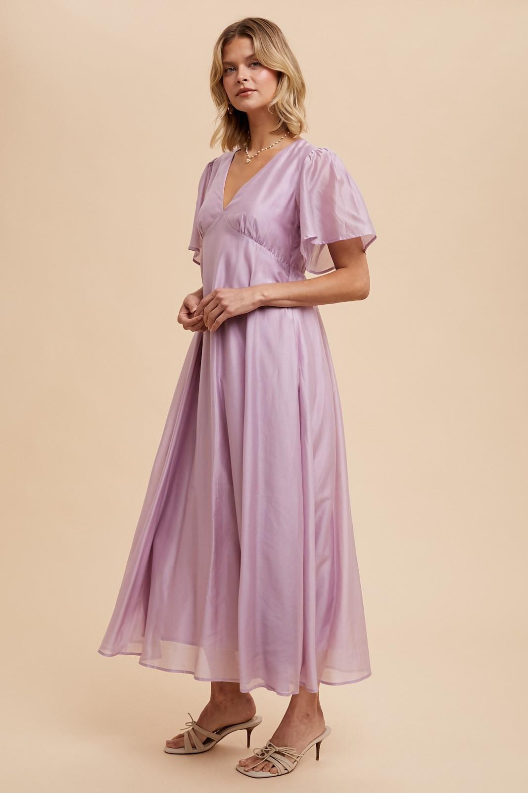 Zilla Modest Maxi in Lilac