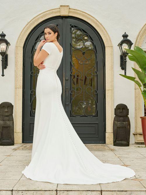 28202 Modest Wedding Dress