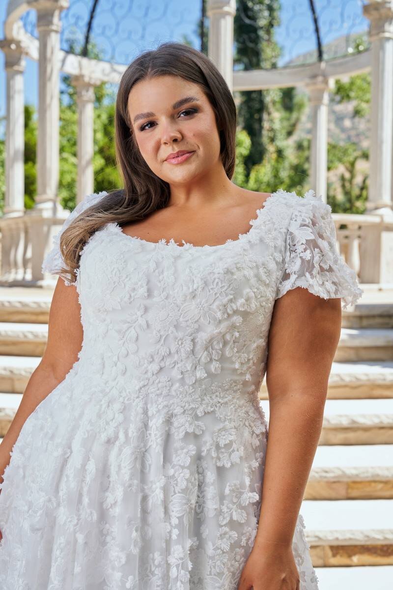 Fiori Modest Wedding Dress