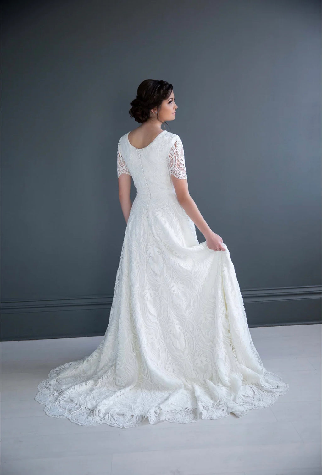 Bria Modest Wedding Dress