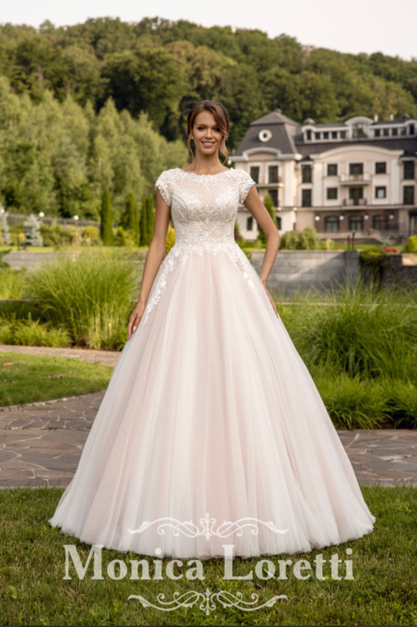 8216 Modest Wedding Dress