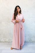 Marilyn Modest Maxi in Icy Pink