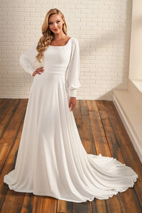MOD217 Modest Wedding Dress