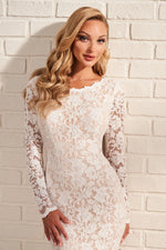 MOD222 Modest Wedding Dress
