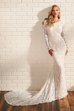 MOD222 Modest Wedding Dress