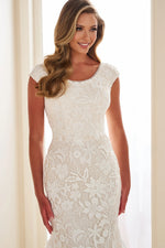 MOD303 Modest Wedding Dress