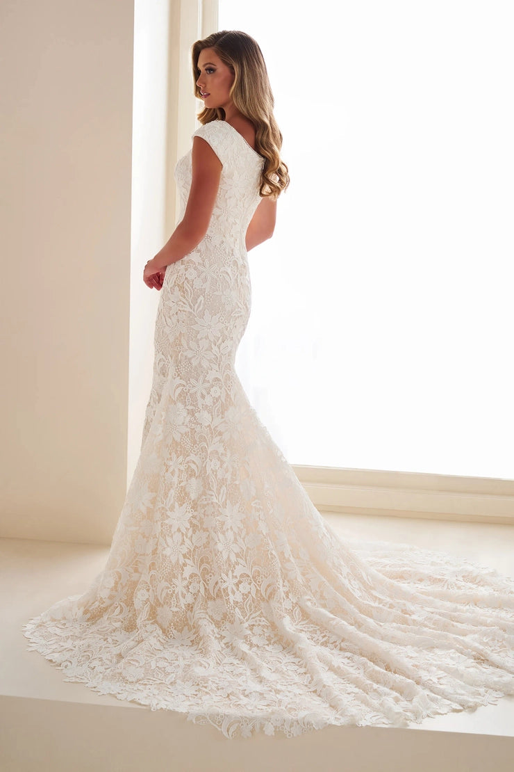 MOD303 Modest Wedding Dress