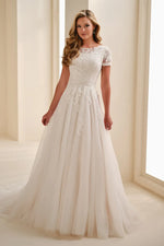 MOD341 Modest Wedding Dress