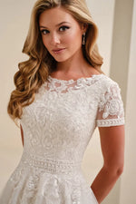 MOD341 Modest Wedding Dress