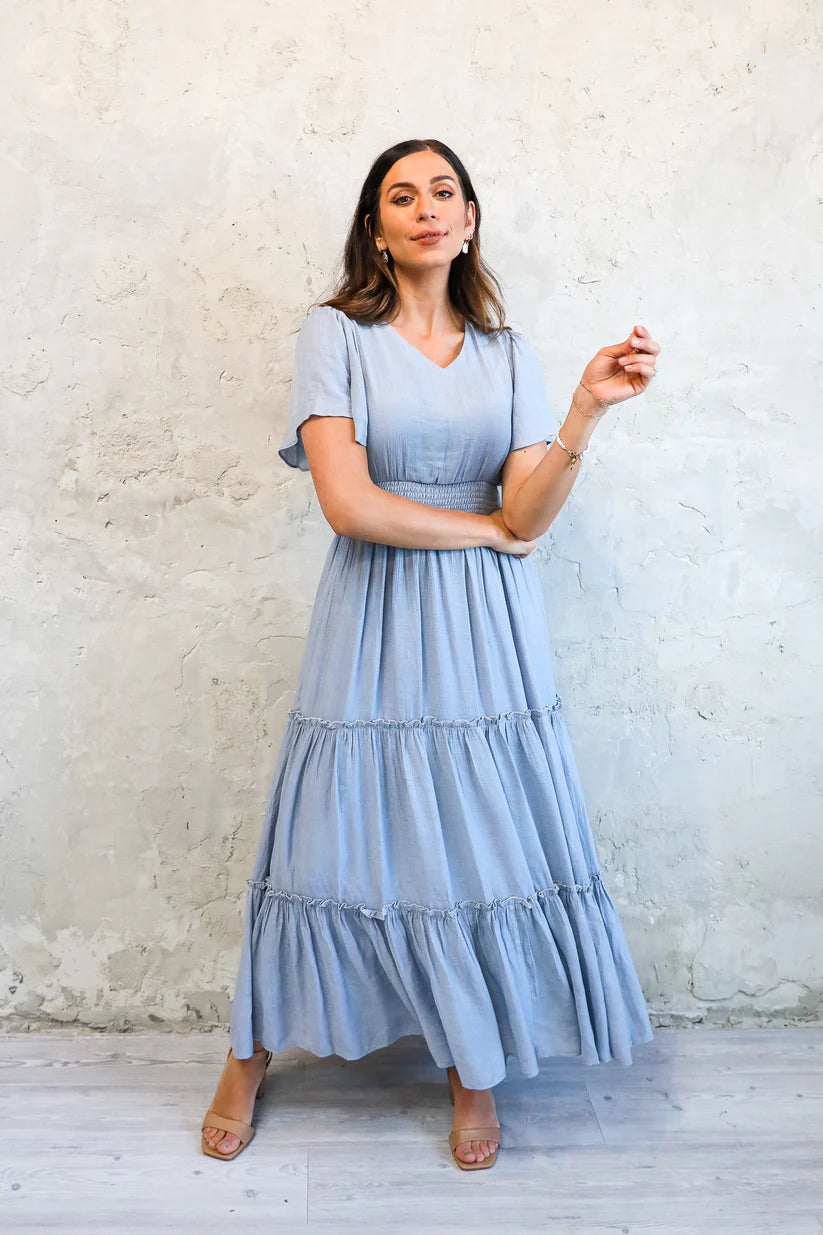 Affordable modest bridesmaid best sale dresses